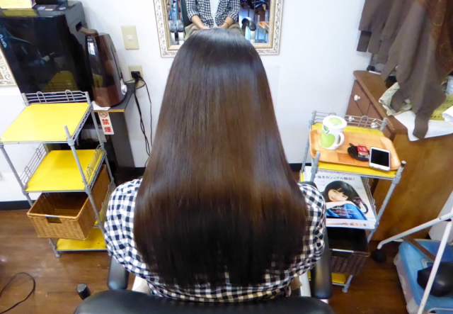 縮毛矯正は美容室エリア 上尾店